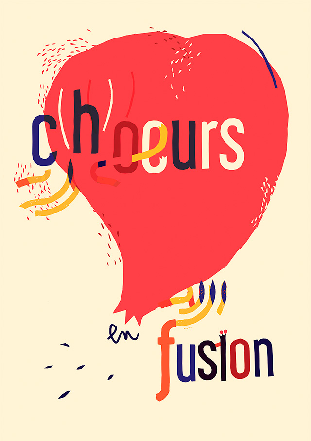 flyer pour chant et chorale fusion