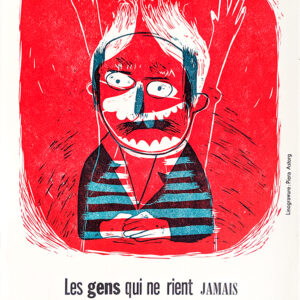 presse typographique du colophon, musée de l'impression.